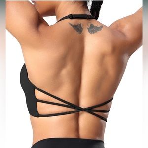 🍊 Halter neck sports bra | adjustable | small